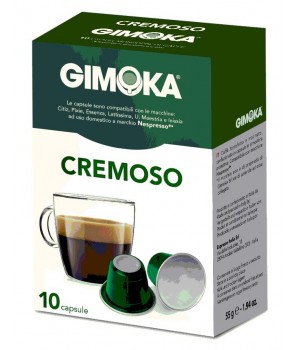 Capsulas cafe Gimoka CREMOSO - compatible nespresso