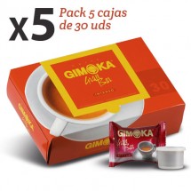 Cápsulas de cafe Gran Bar Gimoka (pack 150 Uds)