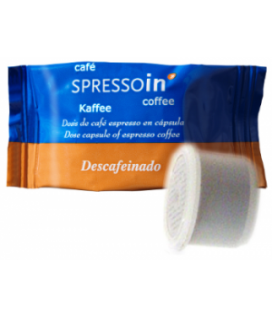 Capsulas Café SPRESSOIN DESCAFEINADO (Caja 100 Uds.)